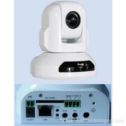 H.264 Video Compression 10x Optical zoom Video PTZ IP Camera